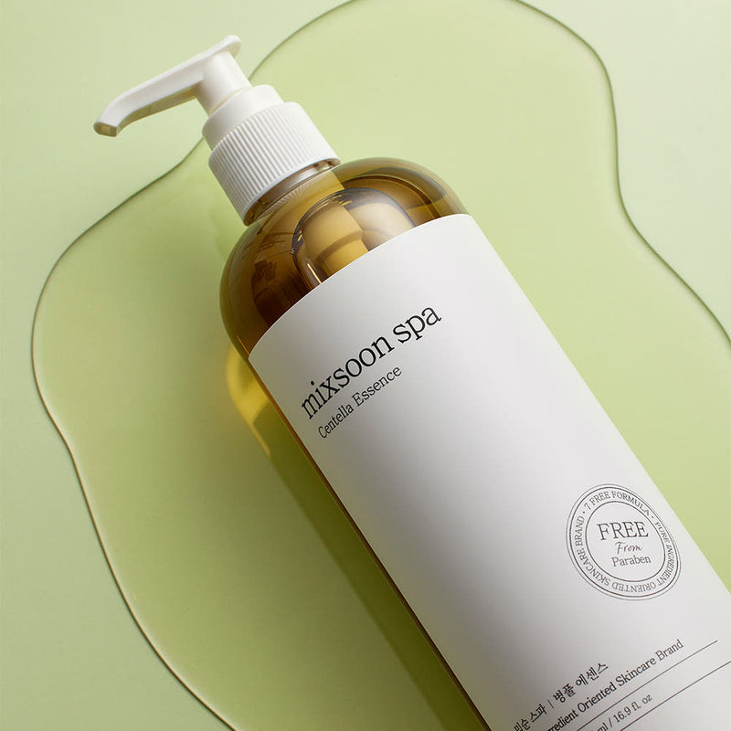 ProtoClinical k-beauty olive green product packaging with a dark lower section on a light background.