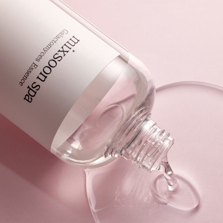 ProtoClinical k-beauty mauve and cream product packaging on a light background.