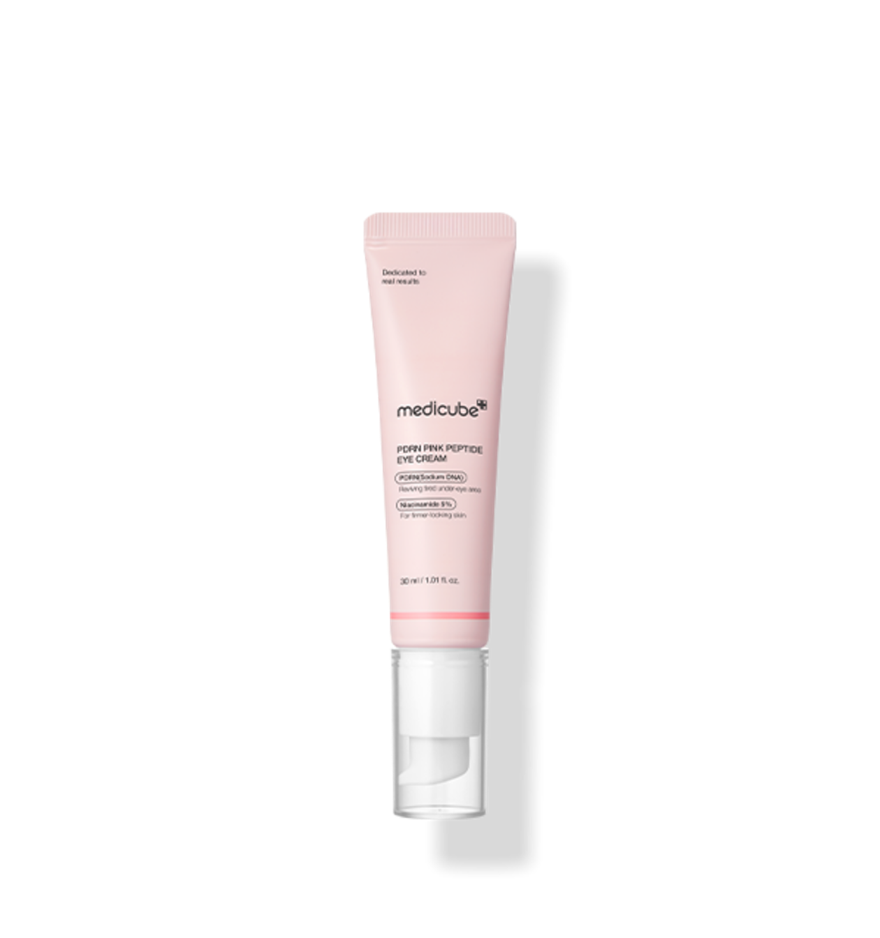 ProtoClinical k-beauty pale rose beauty product silhouette on a transparent background.