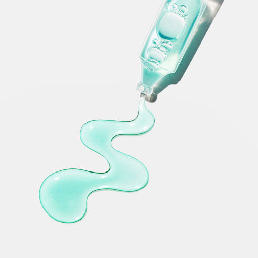 ProtoClinical k-beauty Anua PDRN Hyaluronic Acid Capsule 100 Serum 1ml X 10ea single pale aqua rectangular serum package centered on a white background with soft peach side shading