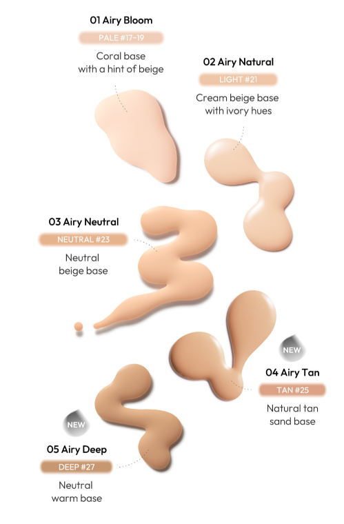 ProtoClinical k-beauty soft beige beauty swatch on a light background.