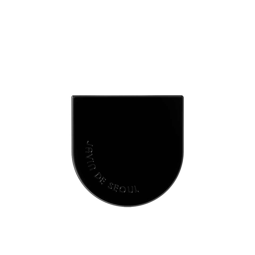 ProtoClinical k-beauty black round beauty compact on a light background.