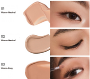 ProtoClinical k-beauty [JAVIN DE SEOUL] Wink Eye Shade Primer 5.5g as a single upright rose-beige primer package centered on a white background with pale blue side shading