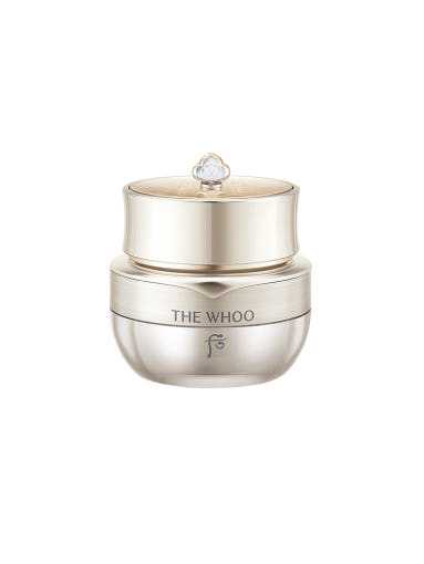 ProtoClinical k-beauty small gray round beauty product on a light background.