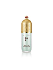 ProtoClinical k-beauty tall light olive beauty product silhouette with a pale lavender side accent on a light background.