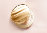 ProtoClinical k-beauty warm tan horizontal beauty product silhouette on a pale blue background.