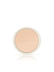 ProtoClinical k-beauty warm brown beauty product silhouette with pale blue side accents on a light background.