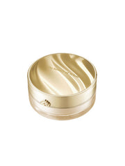 ProtoClinical k-beauty warm yellow beauty product silhouette centered on a pale blue background.