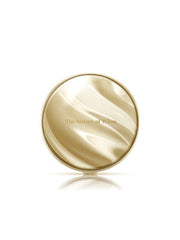 ProtoClinical k-beauty warm yellow beauty product silhouette centered on a pale blue background.