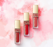 ProtoClinical k-beauty [THE WHOO] Gongjinhyang Mi Velvet Liquid Lip Rouge 6g (3color) single upright liquid lip tube in a warm rose tone on a pale pink background