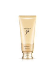 ProtoClinical k-beauty soft peach beauty product silhouette centered on a light background with pale blue side accents.