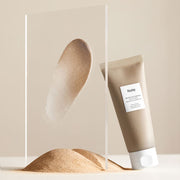 ProtoClinical k-beauty beige beauty product silhouette with soft gray side shading on a light background.