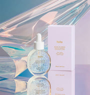 ProtoClinical k-beauty soft blue and lavender beauty gradient on a light background.
