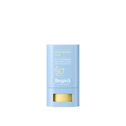 ProtoClinical k-beauty JUNGSAEMMOOL Blue Chamomile Hyaluronic Acid Airy Stick SPF50+ PA++++ 15g single upright blue-gray sunscreen stick centered on a light background