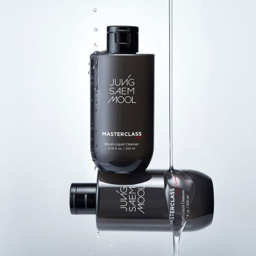 ProtoClinical k-beauty dark beauty product with soft blue-gray side panels on a white background.