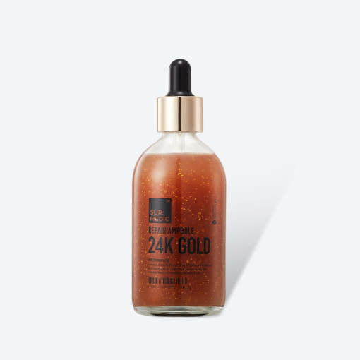ProtoClinical k-beauty peach beauty product silhouette centered on a pale blue background.