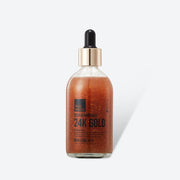 ProtoClinical k-beauty peach beauty product silhouette centered on a pale blue background.