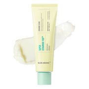 ProtoClinical k-beauty NEOGEN Surmedic Super Ceramide 100TM Renewal Cream 50ml pale green product silhouette on a bright white background.