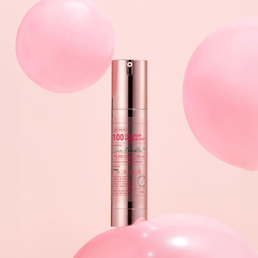 ProtoClinical k-beauty warm beige beauty product on a light background.
