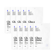 ProtoClinical k-beauty VT Glucamune Mask 23g X 10ea single sheet mask package