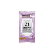 ProtoClinical k-beauty VT Luminous 31°C Skin Pack 210g/100ea shown as a single upright rounded mauve package centered on a pale background with soft lavender side shading