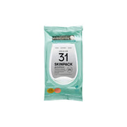 ProtoClinical k-beauty VT Mild 31°C Skin Pack 210g/100ea shown as a single upright rounded teal package centered on a pale background with soft lavender side shading