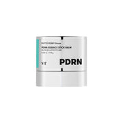 ProtoClinical k-beauty soft gray beauty product silhouette with pale blue vertical side bands on a light background.