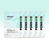 ProtoClinical k-beauty VT PDRN Hydrogel Mask Sheet 33g X 5ea single product package centered on a clean white background in a square studio shot