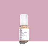 ProtoClinical k-beauty Benton Bakuchiol Serum 35ml single upright pale beige serum package centered on a soft pink background with a faint gray base shadow