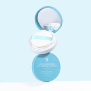 BENTON Cica Moisture Sun Cream Cushion 15g by ProtoClinical shown in a simple compact packshot on a white background, highlighting the branded cushion presentation for a k-beauty routine.