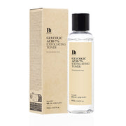 ProtoClinical k-beauty BENTON: Glycolic Acid 7% Exfoliating Toner (150ml) single upright toner bottle centered on a light background.