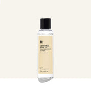 ProtoClinical k-beauty BENTON: Glycolic Acid 7% Exfoliating Toner (150ml) single upright toner bottle with a yellow label centered on a light background.