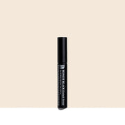 ProtoClinical k-beauty Benton Honest Black Eyelash Serum 8ml open black eyelash serum tube with a curved wand brush beside the bottle on a soft gray background