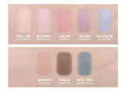 ProtoClinical k-beauty MISSHA Modern Shadow 1.7g-2g (34color) single square eyeshadow compact with soft beige and taupe tones centered on a light background
