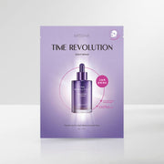 ProtoClinical k-beauty MISSHA Time Revolution Night Repair Ampoule Mask 30ml X 5ea single purple sheet mask pack on a light background