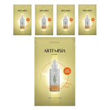ProtoClinical k-beauty MISSHA Artemisia Ampoule Mask 27g X 5ea single beige sheet mask pack centered on a light background with pale side panels