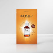 ProtoClinical k-beauty MISSHA Bee Pollen Ampoule Mask 30g X 5ea single orange sheet mask pack centered on a light background with pale blue side bands
