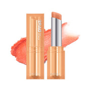 ProtoClinical k-beauty MISSHA Daretint Lip Balm 4.8g #Coral Look single upright coral lip balm tube centered on a pale blue and white background