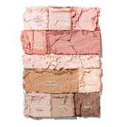 ProtoClinical k-beauty MISSHA Mood Moment Palette 12.5g #Rosy Rooftop single rectangular eyeshadow palette packshot in a front-facing layout