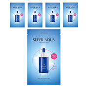 ProtoClinical k-beauty MISSHA Super Aqua Ampoule Mask 28g X 5ea single blue sheet mask pack centered on a light background with pale side bands