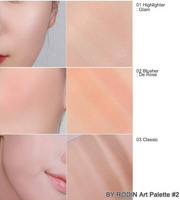 ProtoClinical k-beauty tall peach beauty product silhouette on a pale lavender and blue background.