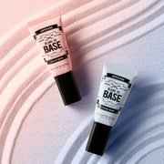 ProtoClinical k-beauty [TOO COOL FOR SCHOOL] Artclass Blanc De Base 30ml (2 Colors) two upright primer packages side by side on a white background with soft pink and blue accents