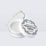 ProtoClinical k-beauty square cosmetic compact on a soft blue and white background.
