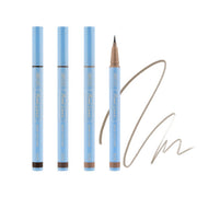 ProtoClinical k-beauty [TOO COOL FOR SCHOOL] Artclass Mood Pen Liner 0.6ml (5 Colors) single blue pen liner package standing upright on a white background with soft pale yellow side shading