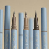 ProtoClinical k-beauty [TOO COOL FOR SCHOOL] Artclass Mood Pen Liner 0.6ml (5 Colors) multiple slim pen-liner packages standing side by side in blue-gray and cream tones on a pale background