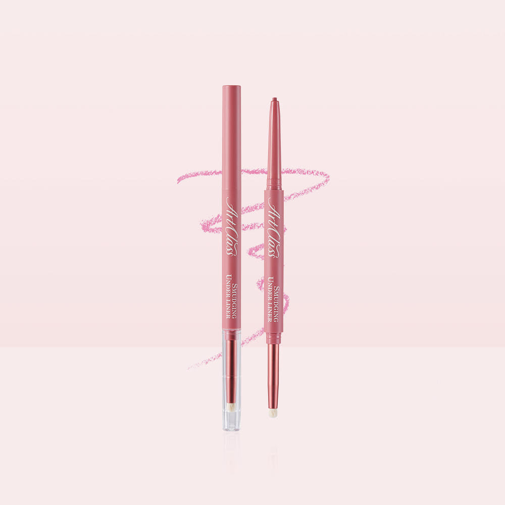 ProtoClinical k-beauty [TOO COOL FOR SCHOOL] Artclass Smudging Under Liner 0.12g (10 Colors) single light under liner package standing upright on a pale cream background