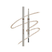 ProtoClinical k-beauty [TOO COOL FOR SCHOOL] Brow Designing Slim Pencil 0.04g (3colors) single slim brow pencil centered upright in taupe on a light neutral background