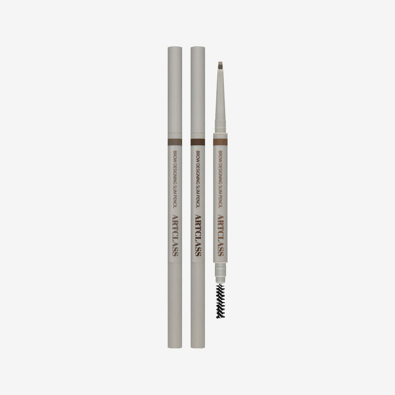 ProtoClinical k-beauty [TOO COOL FOR SCHOOL] Brow Designing Slim Pencil 0.04g (3colors) single slim brow pencil centered upright on a light neutral background