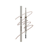 ProtoClinical k-beauty [TOO COOL FOR SCHOOL] Brow Designing Slim Pencil 0.04g (3colors) single slim brow pencil centered upright in taupe on a light neutral background