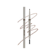 ProtoClinical k-beauty [TOO COOL FOR SCHOOL] Brow Designing Slim Pencil 0.04g (3colors) single slim brow pencil centered upright in taupe on a light neutral background